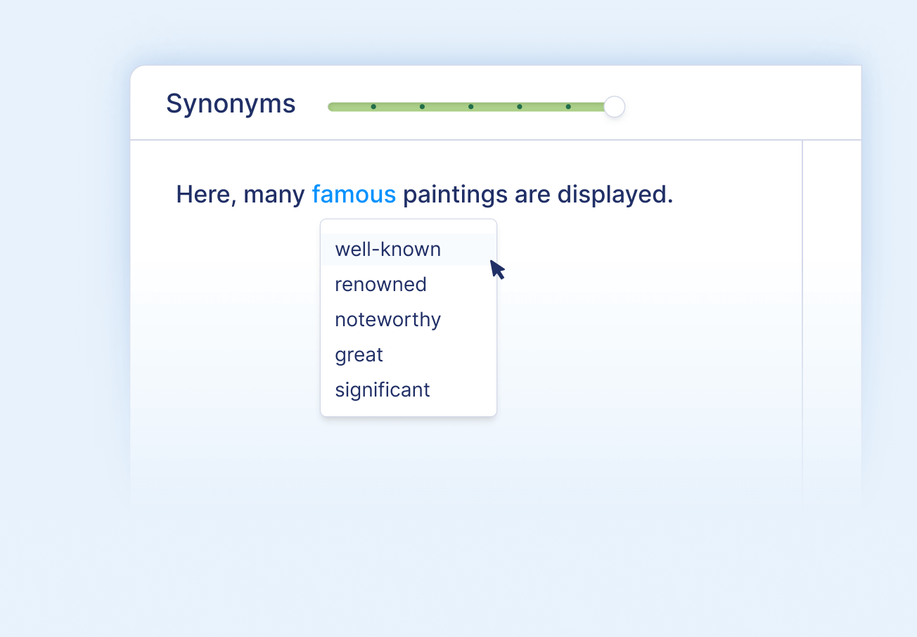 find synonyms